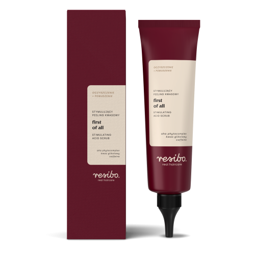 Stymulujący peeling kwasowy First of All 100 ml - Resibo