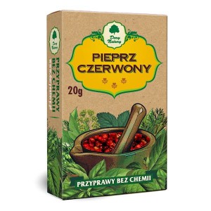 Pieprz czerwony ziarnisty 20 g - Dary Natury