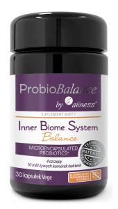 ProbioBalance Inner Biome System 10 mld 30 kapsułek vege - Aliness