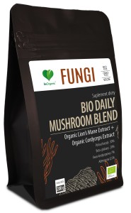 Bio Daily Mushroom Blend mieszanka grzybów na dzień 200 g - BeOrganic