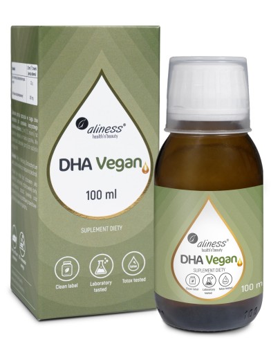 Vegan Omega 3 DHA 100 ml - Aliness