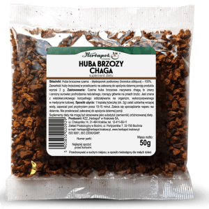 Huba brzozy Chaga 50 g - Herbapol Kraków