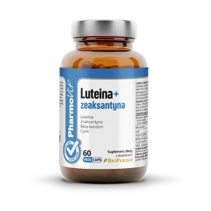 Luteina + zeaksantyna 60 kapsułek - PharmoVit