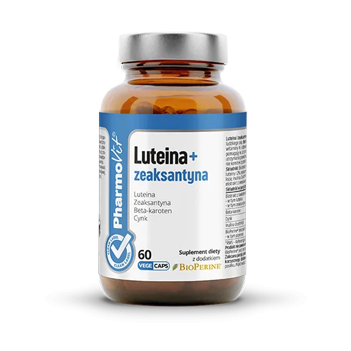 Luteina + zeaksantyna 60 kapsułek - PharmoVit
