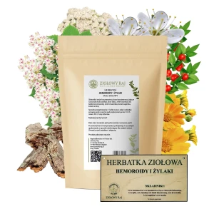 Herbatka hemoroidy i żylaki 75 g - Ziołowy Raj