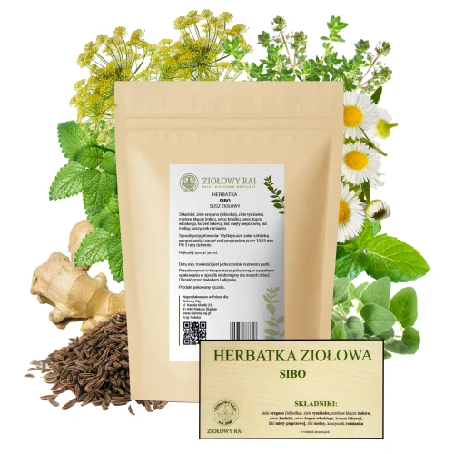 Herbatka ziołowa SIBO 75 g - Ziołowy Raj