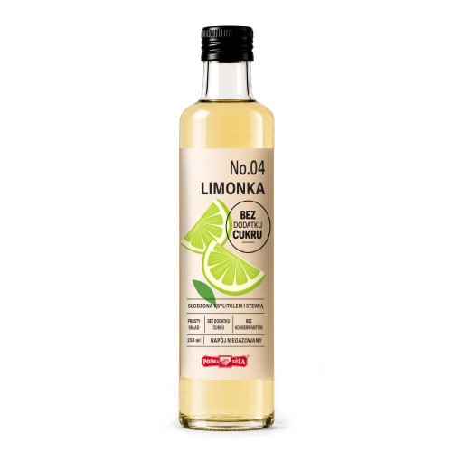 Napój no. 4 limonka bez dodatku cukru 250 ml - Polska Róża