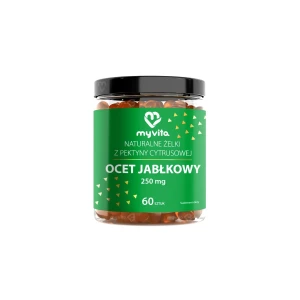 Ocet jabłkowy w żelkach 60 sztuk - MyVita