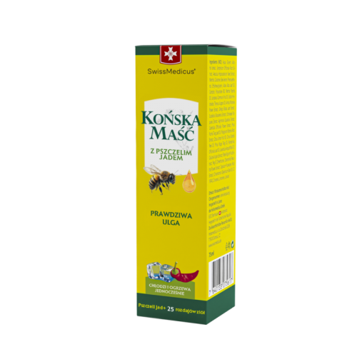 Maść końska z jadem pszczelim 75 ml - Herbamedicus