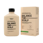 Oczyszczająco-regulujący szampon do skóry łojotokowej z 0,5% Defenscalp™, 1,4% kwasu glikolowego, 1% siarki koloidalnej i melatoniną Balance the Scalp 300 ml - Veoli Botanica