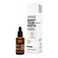 Stymulująco-rozgrzewająca wcierka wodna do skalpu z 3% Baicapil™, 2% komórek macierzystych jabłka i 2% ekstraktu z palmy sabałowej Boost Your Roots 50 ml - Veoli Botanica