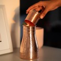 Dzbanek miedziany na wodę Flower of Life 1000 ml - Forrest and Love