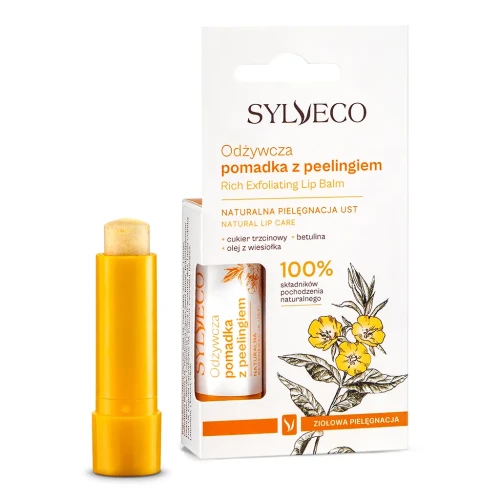 Odżywcza pomadka z peelingiem 4,6 g - Sylveco