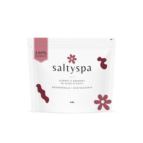Sól Epsom siarczan magnezu do kąpieli 4 kg - Saltyspa