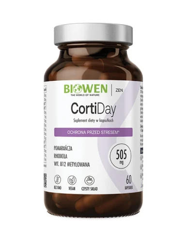 CortiDay (ochrona przed stresem) - 60 kapsułek - Biowen