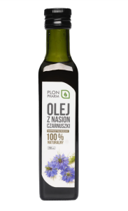Olej z nasion czarnuszki zimnotłoczony 250 ml - Plon Pharm