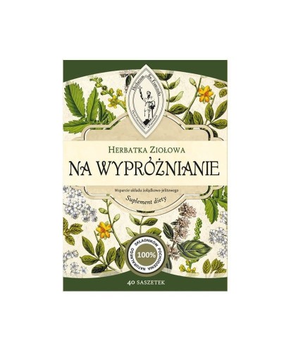 Herbatka na wypróżnianie 40 saszetek - Herbarium św. Franciszka