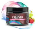 Kreatyna 4 formy kreatyny z poziomką 160 g - proszek - Skoczylas