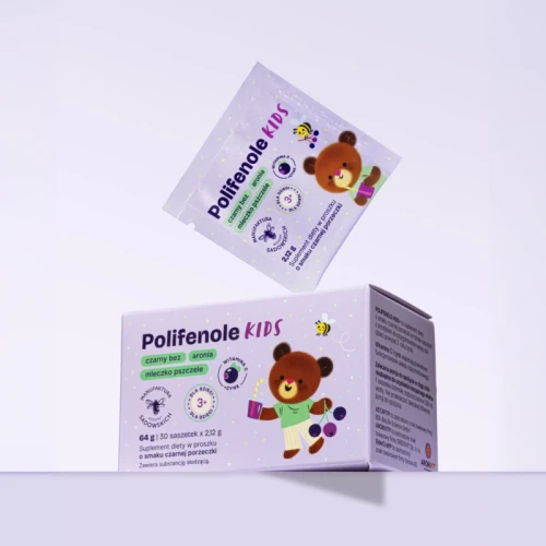 Polifenole KIDS - 30 saszetek - Manufaktura Rodziny Sadowskich