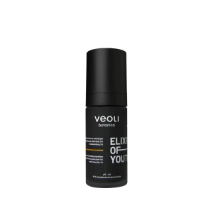 PRZECENA! (krótki termin) Rozjaśniająco-odżywcze serum emulsyjne z tetraizopalmitynianem askorbylu 5% i trokserutyną 1% Elixir Of Youth 30 ml - Veoli Botanica
