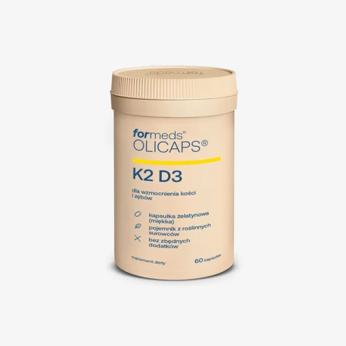 K2 D3 60 kapsułek - ForMeds Olicaps