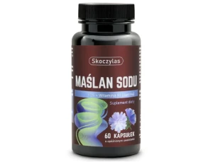 Maślan sodu + FOS z witaminą B1 (tiamina) 60 kapsułek - Skoczylas
