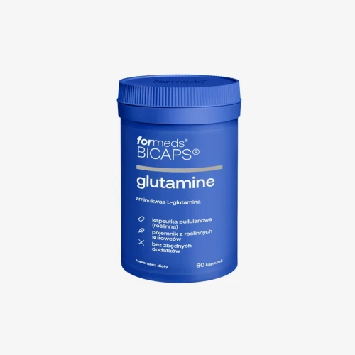 Bicaps Glutamine glutamina 60 kapsułek - ForMeds