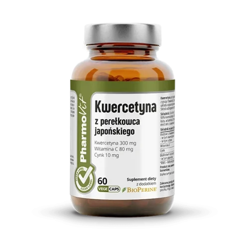 Kwercetyna z perełkowca japońskiego 60 kapsułek vege - PharmoVit