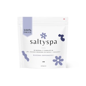 Sól jodowo-bromowa Minerał z Zabłocia do kąpieli 1 kg - Saltyspa