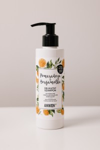 Szampon Pomarańcza i Bergamotka do normalnej i przetłuszczającej się skóry głowy 200 ml - Anwen