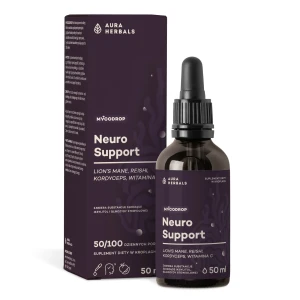 Mycodrop Neuro Support krople 50 ml - Aura Herbals
