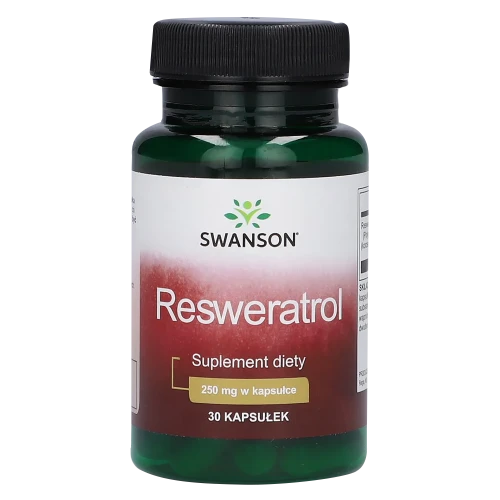 Resveratrol resweratrol 250 mg 30 kapsułek - Swanson