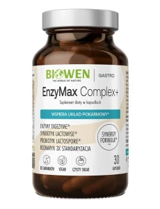 EnzyMax Complex+ enzymy trawienne 90 kapsułek - Biowen