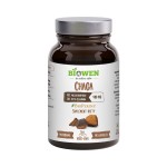 PRZECENA! (krótki termin) Chaga Błyskoporek podkorowy ekstrakt 400 mg 90 kapsułek - Biowen