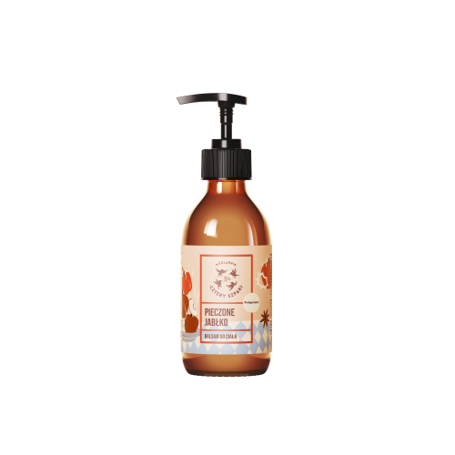 Balsam do ciała Pieczone Jabłko 200 ml - Cztery Szpaki