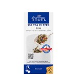 Filtry do herbaty Slim 100 sztuk - Finum