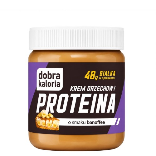 Krem orzechowy PROTEINA banoffee 200 g - Dobra Kaloria