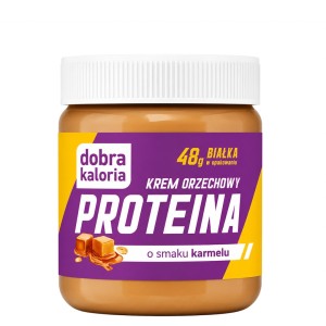 Krem orzechowy PROTEINA o smaku karmelu 200 g - Dobra Kaloria