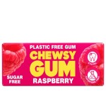 Gumy do żucia o smaku malinowym z ksylitolem 15 g (10 gum) - Chewsy