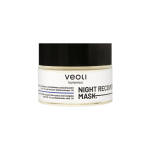 Całonocna maska nawilżająca z kompleksem aminokwasów i PCA 1% oraz kwasem hialuronowym 1% Night Recovery Mask 50 ml - Veoli Botanica