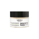 Maska oczyszczająca z glinką porcelanową 15%, prebiotykiem 0,5% i enzymami 0,5% Skin Detox Mask 50 ml - Veoli Botanica