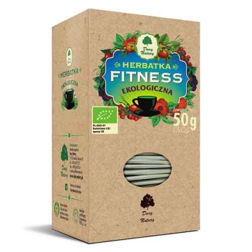 Herbatka fitness fix EKO 25 x 2 g (saszetki) - Dary Natury