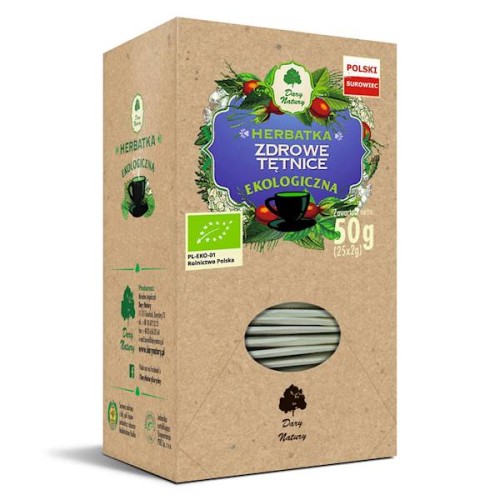 Herbatka Zdrowe Tętnice fix EKO 25 x 2 g (saszetki) - Dary Natury