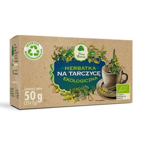 Herbatka Na Tarczycę fix EKO 25 x 2 g (saszetki) - Dary Natury