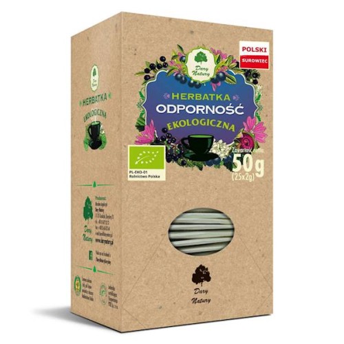 Odporność herbatka fix EKO 25 x 2 g (saszetki) - Dary Natury