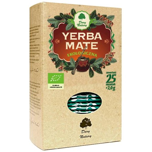 Herbatka Yerba Mate EKO fix 25 x 2 g (saszetki) - Dary Natury