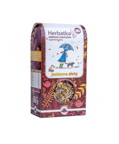 Na Jesienne Słoty herbatka ziołowo-owocowa 100 g - Natura Wita