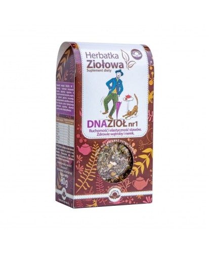 Dnazioł nr 1 herbatka ziołowa 80 g - Natura Wita