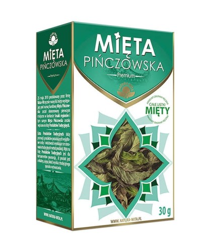 Mięta Pińczowska liść Premium 30 g - Natura Wita