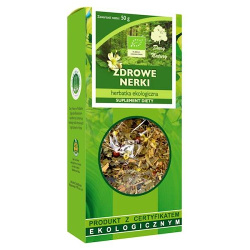 Herbatka Zdrowe nerki suplement diety EKO 50 g - Dary Natury